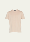Tom Ford Beige Crewneck T-shirt In Dp091 Nude