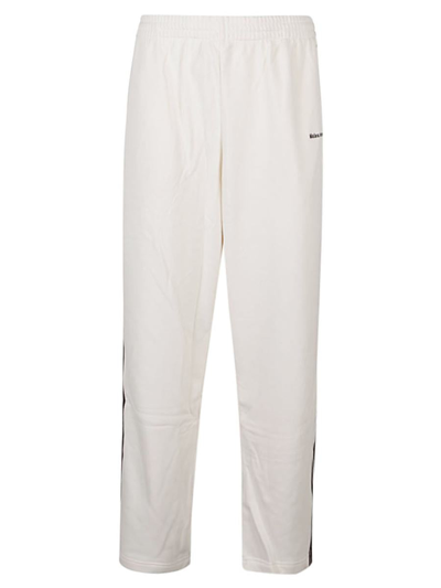 Adidas Originals By Wales Bonner Adidas Originals X Wales Bonner Straight-leg Track Pants In Chalk White