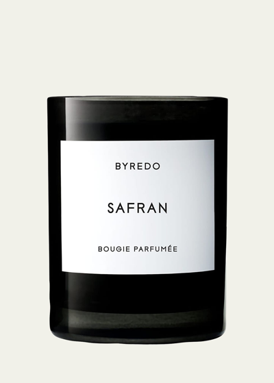 Byredo Safran Candle, 8.5 Oz./ 240 G In Black