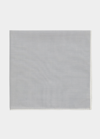 SIMONNOT GODARD MEN'S MINERAL COTTON POCKET SQUARE