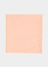 SIMONNOT GODARD MEN'S MINERAL COTTON POCKET SQUARE