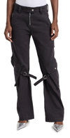 Acne Studios Casual Trousers Charcoal Grey 40 In Charcoal Grey