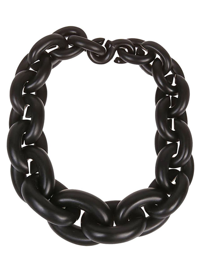 Monies Amo Necklace In Black