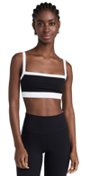 SPLITS59 MONAH RIGOR BRA BLACK/WHITE