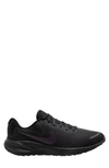 Nike Revolution 7 Road Running Sneaker In Black/ Off Noir