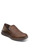 Nunn Bush Conway Ez Slip-on Sneaker In Brown