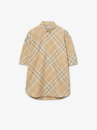 BURBERRY BURBERRY CHECK COTTON SHIRT