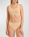 Hanro Touch Feeling Padded Microfiber Bralette In 274 - Beige