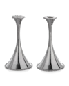 Michael Aram Set Of 2 Molten Candlestick Holders