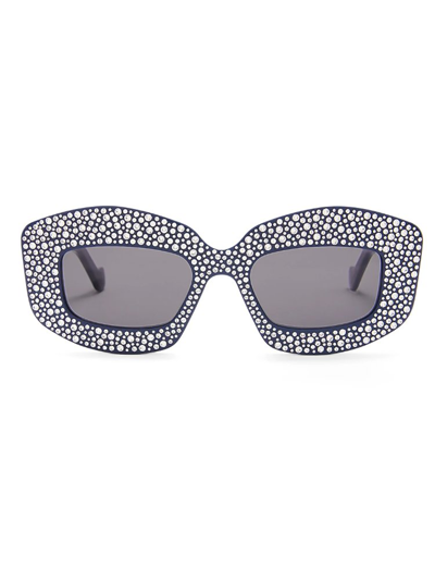 Loewe Cat Eye Frame Sunglasses In Multi