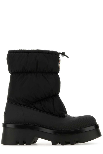 Chloé Quilted Rain Boots In Black