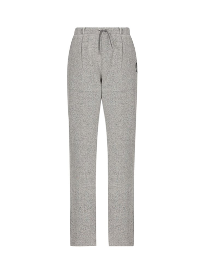 Baby Dior Fleece Track Trousers In Grey