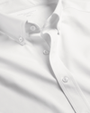 Charles Tyrwhitt Men's  Performance Stretch Jersey Casual Shirt In White