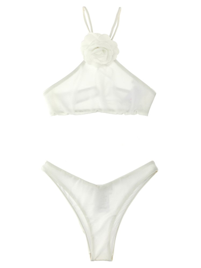 Philosophy Di Lorenzo Serafini Floral Detailed Bikini Set In White