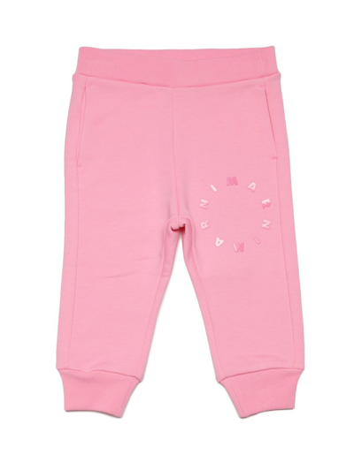 Marni Kids Straight Leg Track Pants In Pink