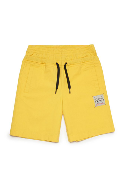 N°21 Shorts N° 21 Kids Color Yellow
