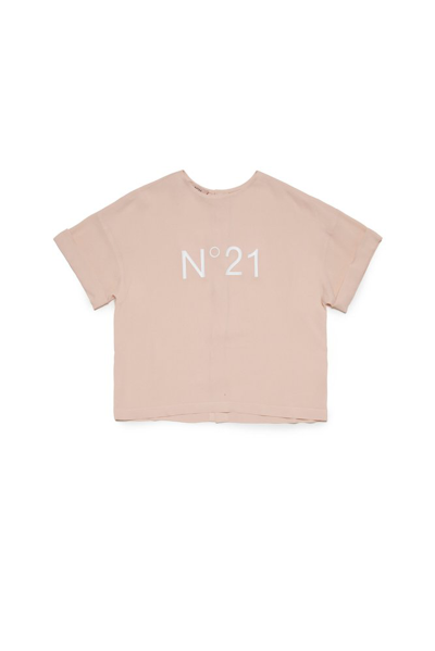 N°21 Nº21 Kids Logo In Pink