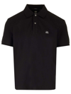 C.P. COMPANY C.P. COMPANY LOGO PATCH POLO SHIRT