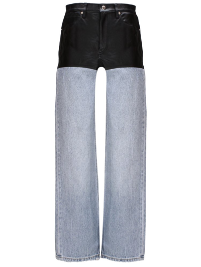 Alexander Wang Panelled Straight In Multi