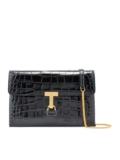 Tom Ford Shoulder Bags In Black