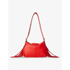 Maje Womens Rouges Miss M Mini Leather Shoulder Bag