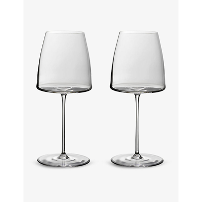 Villeroy & Boch Metro Chic White-wine Glass Goblet Set Of Two In Transparent
