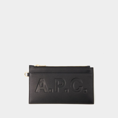 Apc Market Clutche - A.p.c. - Synthetic - Black