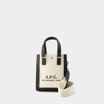 Apc Camille 2.0 Mini Crossbody - A.p.c. - Cotton - Black