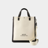 Apc Camille 2.0 Crossbody - A.p.c. - Cotton - Black In Black