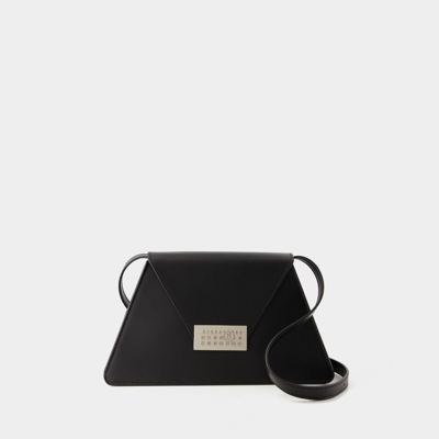 Mm6 Maison Margiela Numbers Cb Medium Bag -  - Leather - Black