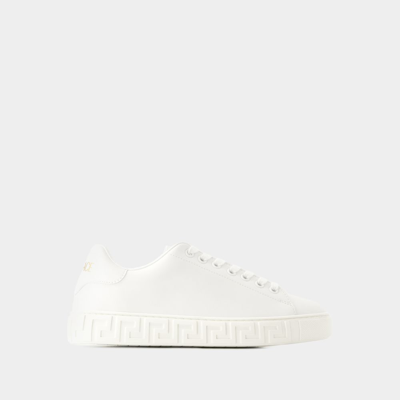 Versace La Greca Sneakers -  - Responsible - White
