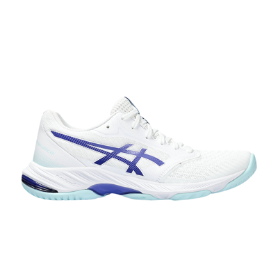 Pre-owned Asics Wmns Netburner Ballistic Ff 3 'white Blue Violet'