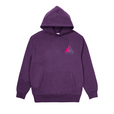 Pre-owned Palace Big P Hood 'purple'