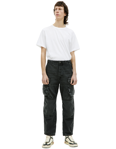 Diesel D-fish Straight Jeans In Black