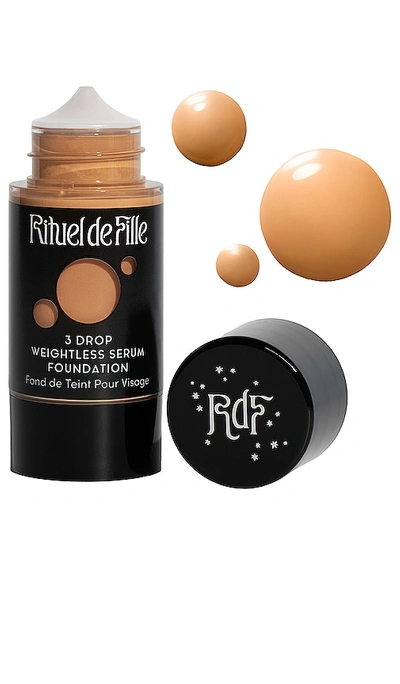 Rituel De Fille 3 Drop Weightless Serum Foundation In Potion #155