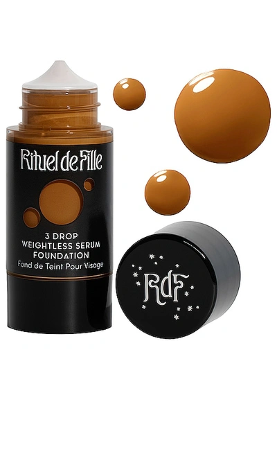 Rituel De Fille 3 Drop Weightless Serum Foundation In Potion #180