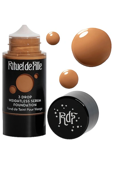 Rituel De Fille 3 Drop Weightless Serum Foundation In Potion #170