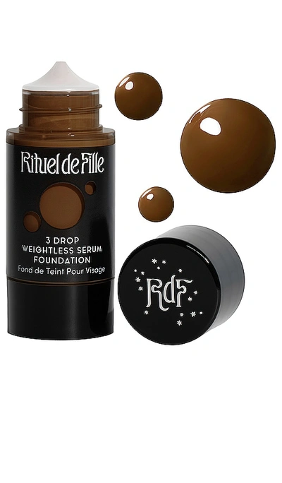 Rituel De Fille 3 Drop Weightless Serum Foundation In Potion #190