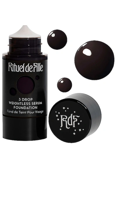 Rituel De Fille 3 Drop Weightless Serum Foundation In Potion #215