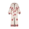 Johanna Ortiz Create Memories Tunic Dress In Ecru,red