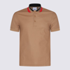 Burberry Brown Polo Shirts Men In Brown