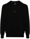 C.p. Company Hoodie Mit Logo-print In Black