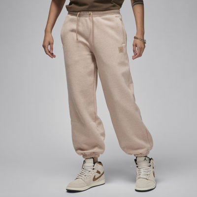 Jordan Women's  Flight Fleece Pants In Brown