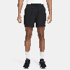 Nike Men's Form Dri-fit 5" Unlined Versatile Shorts In Black