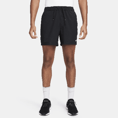 Nike Men's Form Dri-fit 5" Unlined Versatile Shorts In Black