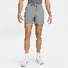 Nike Men's Form Dri-fit 5" Unlined Versatile Shorts In Grey