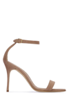 Manolo Blahnik Chaos Suede Sandals With Open Toe And Stiletto Heel In Dnud