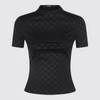 Misbhv Monogram-print Short-sleeved T-shirt In Black