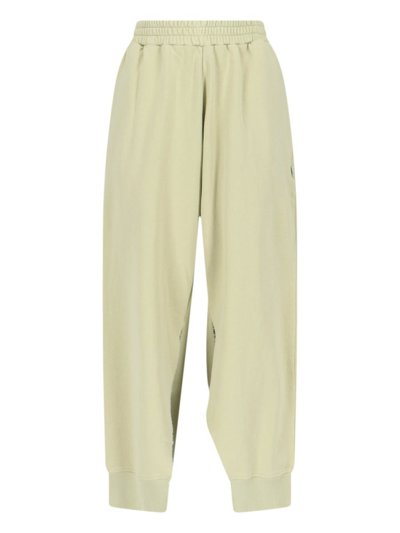 Mm6 Maison Margiela Trousers In Beige