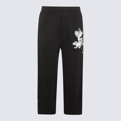 Y-3 Black Cotton Blend Pants